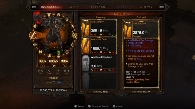 Illustration for article titled Diablo III On Switch Is Great But Keeps One Of The Console Version's Most Annoying Features
